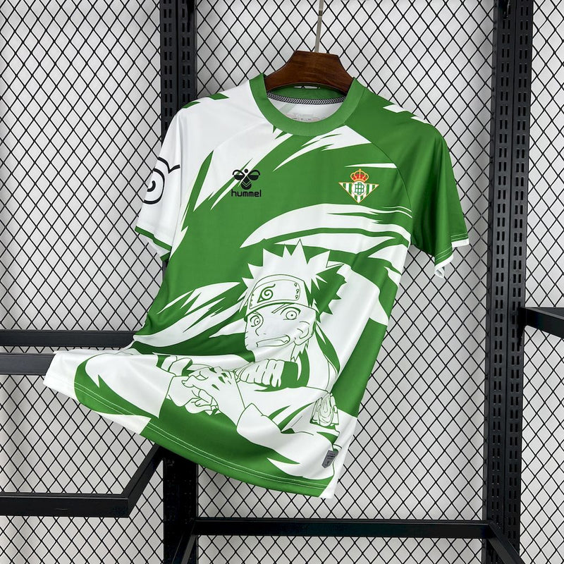 Camisa Real Betis Edição-Limitada naruto 25/26 - Torcedor Masculina